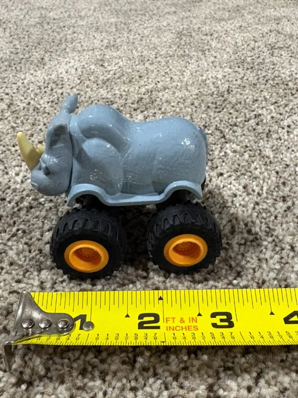 Blaze Monster Machines Rhino Truck FHV29 Animal Island Fisher Price